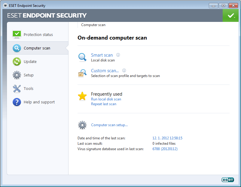 Business Endpoint Security 5 For Windows Eset