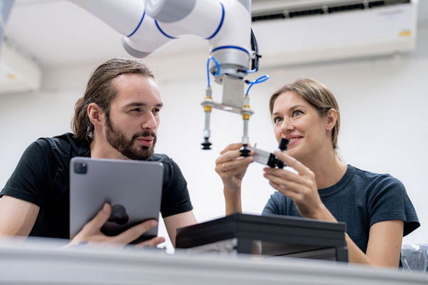 high tech robotic arm with artificial intelligence